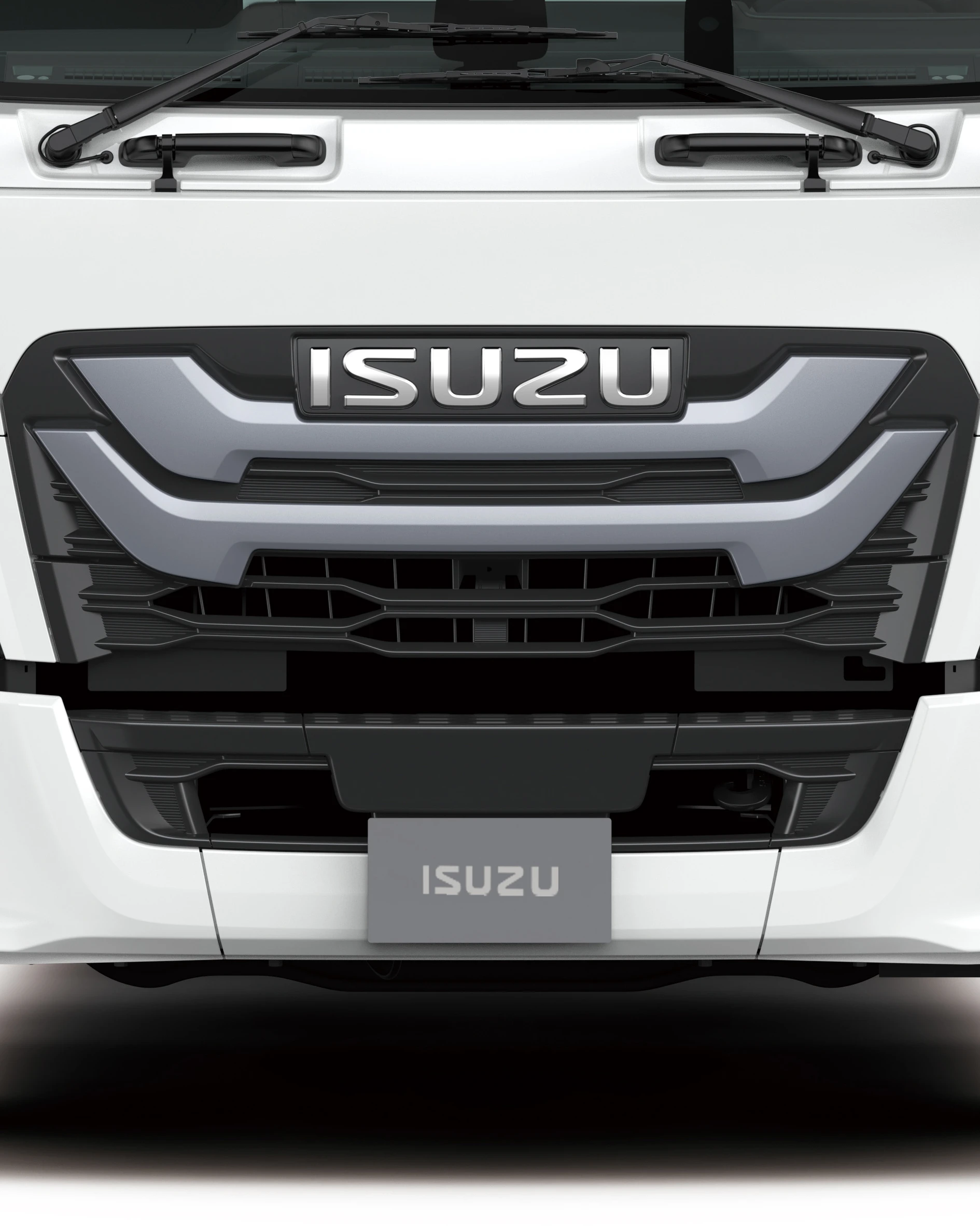 Section avant moderne et distinctive La partie supérieure est fabriquée dans un matériau résineux, afin de permettre une plus grande absorption des chocs en cas d’impact avec un piéton.