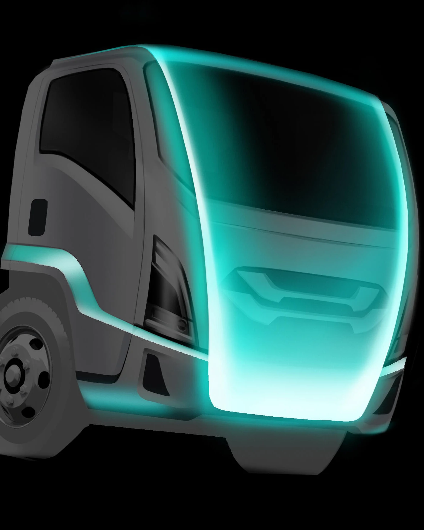 Cabina diseñada para una gestión eficiente del espacio. Gracias a la cabina de conducción de forma cúbica, no solo se dispone de un espacio óptimo para conducir, sino que también se tiene una percepción perfecta de las dimensiones y una gran visibilidad exterior.