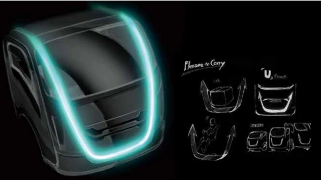 Design Sketch ISUZU P700 11