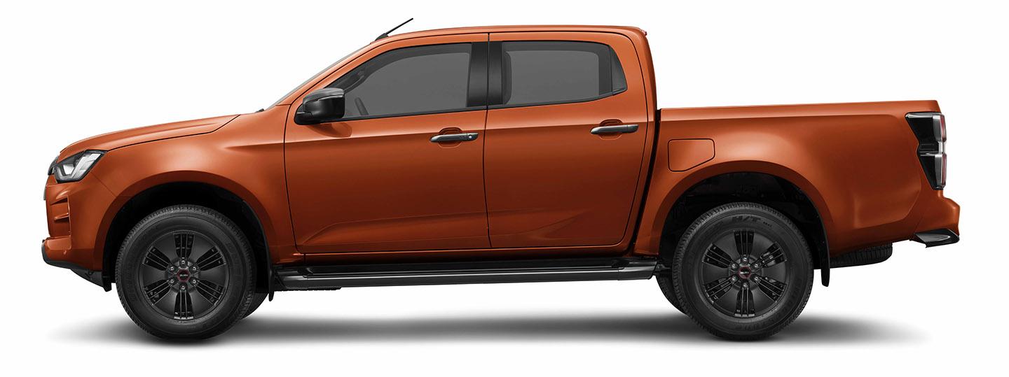 ISUZU D-Max Valencia orange Metallic